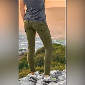 Prana Olive Utility Cargo Pants